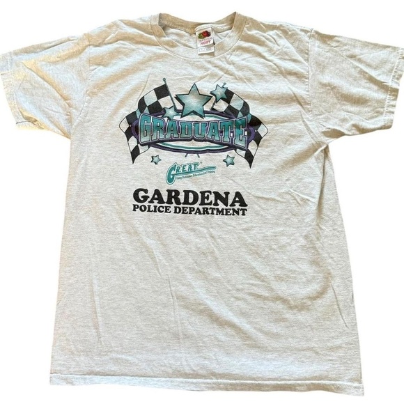 Graduate Gardena Police Department T-Shirt - Picture 1 of 6